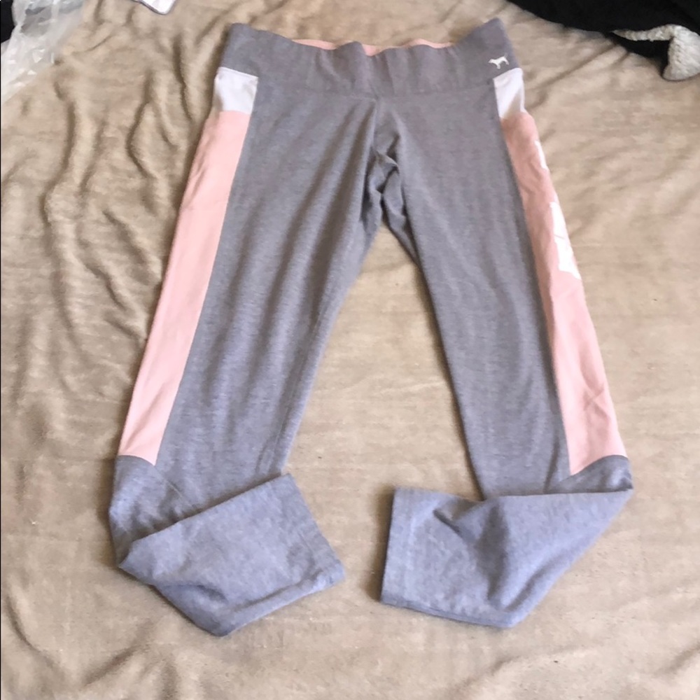 Pink yoga pants